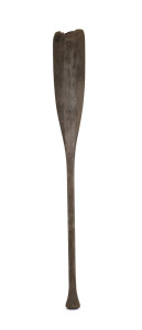 A vintage timber canoe paddle, 20th century, 131cm long