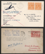 Aerophilately & Flight Covers : 16 Dec.1936 (AAMC.664-696) Brisbane - Adelaide South Australian Centenary Air Race, the complete set of 33 covers individually prepared for each competitor in their respective aircraft including the Civil Aviation Departmen - 9