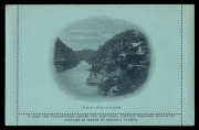 TASMANIA - Postal Stationery : LETTER CARDS: (H&G A2) 1900 Scenic Issue complete set of 6 views on pale blue stock, few age spots & minor peripheral toning, overall fine condition. Believed that fewer than 300 sets were produced.