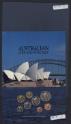 Australia - Miscellaneous : 1991 Australian Coin and Banknote "Masterpieces Limited Edition" (#124 of 250), with uncirculated 1991 1c to $2 coins plus Knight/Stone $1 ('CZH 156675') and Johnstone/Fraser $2 ('LJJ 961771') banknotes; in original presentatio