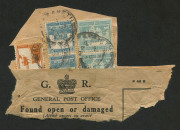 Postal History (Palestine) : A range of covers, postmarked stamps on piece, meters, etc., on annotated album pages, with duplication. (100+ items).