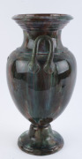 A Colonial Australian pottery urn with two handles, 19th century, ​43cm high - 5