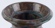 A Colonial Australian pottery urn with two handles, 19th century, ​43cm high - 6