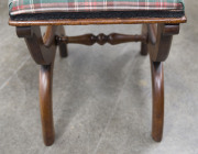 An early Colonial footstool, Australian cedar, circa 1850, 47cm high, 50cm wide, 35cm deep - 5