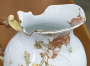 DOULTON BURSLEM "Waratah" porcelain wash jug and basin, 19th century, factory mark to base, ​the jug 29cm high - 7