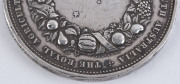 "THE ROYAL AGRICULTURAL AND HORTICULTURAL SOCIETY OF SOUTH AUSTRALIA" silver medal (70mm) by J.S.& A.B. Wyon, inscribed around edge "Awarded To J. Fewings For Land Grading Machine, 1904", 142 grams - 6