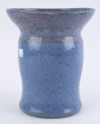 MERRIC BOYD tall pottery vase with flared rim, incised "Merric Boyd, 1928", ​22cm high, 19cm wide - 3