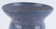 MERRIC BOYD tall pottery vase with flared rim, incised "Merric Boyd, 1928", ​22cm high, 19cm wide - 5