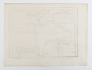 JACQUES BELLIN: "Carte Reduite Des Terres Australes, Par le Sr Bellin....", [Paris, 1753], lovely map showing hypothetical east coast of Australia, being the Dutch edition of 1758, 36x25cm. - 6