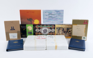 Decimal Proofs : PROOF COIN SETS: 1981-1993 complete run in original packaging (a few with paper/tape adhesions); Renniks - Cat.$740. (13)