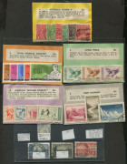 REST OF THE WORLD - General & Miscellaneous Lots : Assortment of world stamps in albums and an ice-cream tub; noted some China in packets. No Reserve.