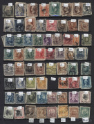 UNITED STATES OF AMERICA - Aerophilately & Flight Covers : 1860s-1980s ex-dealers stock in ring-binder, predomimantly modest used material with a few better items including 1869 6c Washington (straight edge at right) plus 1c Franklin used (thinned), 1898 - 2