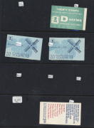 UNITED STATES OF AMERICA - Aerophilately & Flight Covers : 1860s-1980s ex-dealers stock in ring-binder, predomimantly modest used material with a few better items including 1869 6c Washington (straight edge at right) plus 1c Franklin used (thinned), 1898 - 3