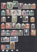 GERMANY : 1860s-1980s ex-dealer's stock mint & used on Hagners in well-filled ring-binder, with imperf, rouletted and perforated German States issues in mixed condition with a smattering of better items, good coverage of 1920s-40s issues incl. 1934 3Rm Ai - 2