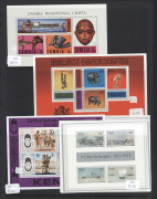 REST OF THE WORLD - Thematics : AIR', 'ART' & 'ARCHITECTURE': ex-dealer's stock on Hagners in binder, predominantly 1960s-90s (few earlier) sets, part-sets, M/Ss, few booklets; majority mint with good proportion MUH, many previously priced in the $5 to $1 - 3