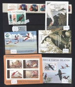 REST OF THE WORLD - Thematics : BIRDS': ex-dealer's stock on Hagners in binder, predominantly 1960s-90s (few earlier oddments) with sets, part-sets, plenty of M/Ss & sheetlets; majority mint with good proportion MUH, mostly previously priced between $1 an - 3