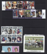 REST OF THE WORLD - Thematics : ROYAL FAMILY: ex-dealer's stock on Hagners in two binders, mostly 1960s-90s era (few earlier) with sets, part-sets, M/Ss and few booklets, items previously priced up to $15 including Isle of Man 1983 £5 QEII (3) & Jersey 19 - 2