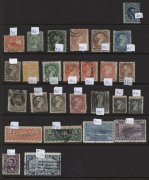 REST OF THE WORLD - General & Miscellaneous Lots : BRITISH COMMONWEALTH: 'A' to 'G' ex-dealer's 1860s-1980s used stock of single stamps (no sets) on Hagners in display book, best is probably Canada (& Newfoundland) with Large or Small Queens to 15c, also