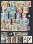 REST OF THE WORLD - General & Miscellaneous Lots : BRITISH COMMONWEALTH: 'N' to 'Z' Countries ex-dealer's 1860s-1980s mostly used stock of single stamps (few sets) on Hagners in display book, with selections from Nauru, Nigeria, Niue, Norfolk Is, Nyasalan - 2