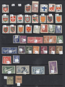 REST OF THE WORLD - General & Miscellaneous Lots : FOREIGN 'A' to 'Z': ex-dealer's 1860s-1980s mint stock on Hagners in four display books, mostly single stamps, with some short sets & sets noted and M/Ss, the vast majority priced at less than $5, but wit