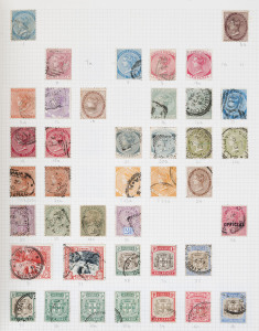 REST OF THE WORLD - General & Miscellaneous Lots : BRITISH COMMONWEALTH: 'F' to 'T' mostly used collection of in Stamford 'Major' album with slipcase, useful QV-KGVI era pickings with better selections of Gibraltar, Jamaica with QV to 1/- (3), Malta including 1922 overprinted 2/6d & 1948-53 KGVI overprinted set, others representations from Fiji, Malawi, Mauritius, St Lucia & Trinidad & Tobago; condition variable, most are fine.