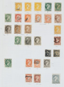 CANADA : 1859-1990s used collection in Stamford 'Major' album with slipcase from 1859 1c & 5c Beaver (2), Large Queens to 6c, 12&frac12;c (2) & 15c (3), Small Queens to 10c (2), 1893 20c & 50c, 1897 10c & 50c Jubilee, 4-Corner Maples to 10c & 2-Corner Maples to - 2