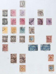 REST OF THE WORLD - General & Miscellaneous Lots : BRITISH COMMONWEALTH: 'A' to 'Z' mostly used fragmentary array on album pages, pickings amongst QV/KEVII issues some KGV/KGVI short/part sets incl. Falkland Islands 1944-45 Dependencies ½d to 6d; also New Zealand 1880s-1990s used collection in Stamford 'Major' album with slipcase with 1898-1907 Pictorials to 1/-, 1931-35 7d Air block of 4, QEII pre-decimals to £1 and decimals to $20, etc; condition variable but generally fine. (many 100s