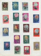 CHINA : 1900s-1990s accumulation with bettter items including 1960 Chrysanthemums used,1964 Peonies mint (Cat.375) 1974 National Day MUH (2 sets, blemishes), also Cultural Revolution era with a few genuine used stamps mixed in the many reprints; also Pro
