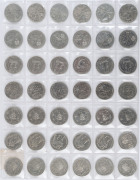 Coins - Australia : Mostly decimal circulated array including 2001 20c Federation 6 sets of eight coins (incl. Norfolk Is, excl. Northern Territory) and 50c Federation (25, various) mostly VF/aUnc; range of other 50c coin incl. 1981 Charles & Di (10) & 19 - 2