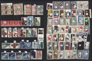 UNITED STATES OF AMERICA - Aerophilately & Flight Covers : 1860s-1980s ex-dealers stock in ring-binder, predomimantly modest used material with a few better items including 1869 6c Washington (straight edge at right) plus 1c Franklin used (thinned), 1898 - 11