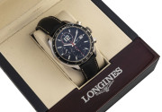 LONGINES Grande Vitesse Chronograph automatic gents wristwatch in original box with papers and books plus additional strap and buckle. Purchased from Watches Of Switzerland, Auckland, New Zealand for $2,600. - 2