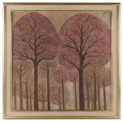 HAJI WIDAYAT (Indonesia, 1919/23-2002), Blossom Trees, oil on canvas, signed and dated "77" lower right, ​70 x 70cm. - 2