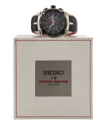 SEIKO "F1 Honda Racing Team Edition" gents chronograph wristwatch with original box and papers.