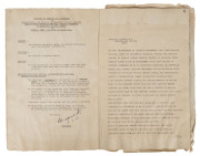 TRANS-TASMAN AIR SERVICE DEVELOPMENT COMPANY LIMITED: MINUTE BOOK from 14th June 1935, the first meeting of the Board of Directors: Sir Charles Kingsford Smith, Captain P.G. Taylor, B.T. Sheil and J.W. Stannage, up to the final entry on 29th May1936 follo - 2