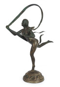 PAUL HOWARD MANSHIP (1885-1966) (After), Atalanta, brass, 90cm (including incorporated base). Manship created his original "Atalanta" in 1921.