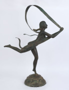 PAUL HOWARD MANSHIP (1885-1966) (After), Atalanta, brass, 90cm (including incorporated base). Manship created his original "Atalanta" in 1921. - 3