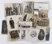 NAVY CREW: WWI era real-photo selection, many are of Australian crew of HMAS Melbourne, Cerberus, Tingira or Yarra, few group shots including navy marching band; photographers include Eden Studios (J. Yeoman, Melbourne) & Electric Studios (Sydney); also s - 2