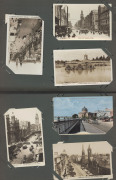 1900s-60s selection with Australian cards including Melbourne real-photo, Brisbane and Queensland views, rural scenes, plus British & Australian WWI patriotic greetings types including HMS Caesar "Hands Across the Sea". - 3