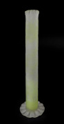 GALLE French cameo glass Art Nouveau cylindrical vase, circa 1900, signed "Galle", 40cm high