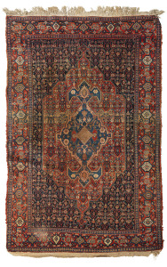 A Persian patterned rug, 20th century, ​210 x 130cm