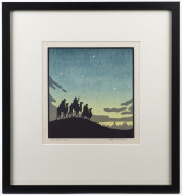 JOHN HALL THORPE (1874-1947), The Wise Men, woodcut, signed in pencil lower right "Hall Thorpe", ​titled in the lower margin, ​19 x 18cm - 2