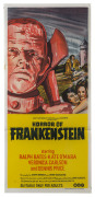 HORROR & FANTASY: 1960s-70s daybill posters, all Australian printers/publishers: "The Incredible 2 Headed Transplant", "The Legend of the 7 Golden Vampires", "Jesse James meets Frankenstein's Daughter", "The Black Belly of the Tarantula", "Frankenstein Me