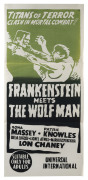HORROR & FANTASY: 1960s-70s daybill posters, all Australian printers/publishers: "The Incredible 2 Headed Transplant", "The Legend of the 7 Golden Vampires", "Jesse James meets Frankenstein's Daughter", "The Black Belly of the Tarantula", "Frankenstein Me - 2