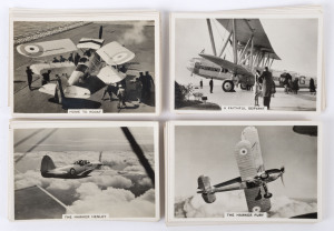 CIGARETTE CARDS: Pattreiouex Ltd (Senior Service Cigarettes): 1938 "Flying" complete set (48); superb condition.