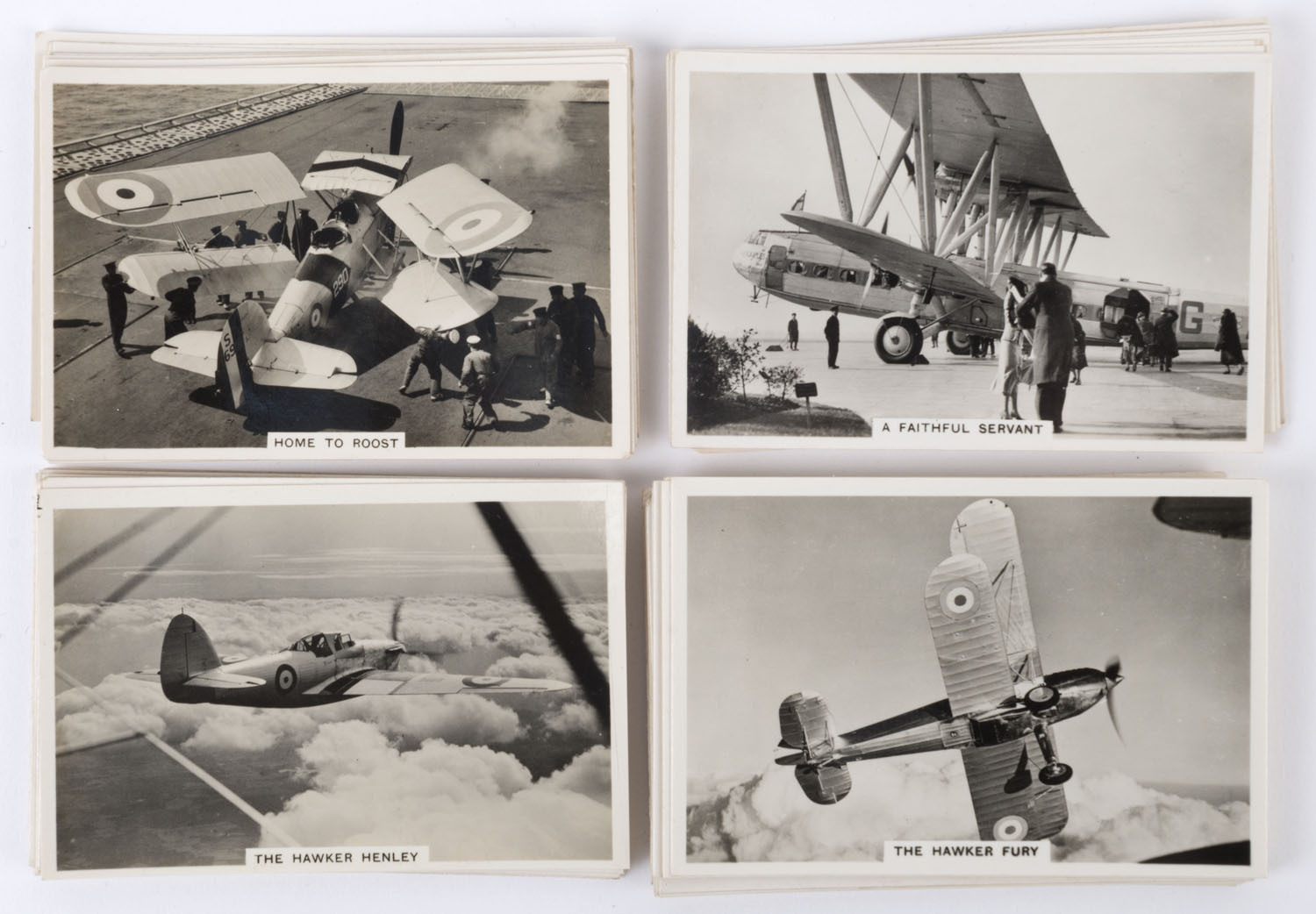 CIGARETTE CARDS: Pattreiouex Ltd (Senior Service Cigarettes): 1938 Flying  complete set (48); superb condition