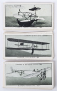 CIGARETTE CARDS: Lambert & Butler: 1932 "A History of Aviation (green images)" complete set (25); superb condition.