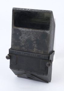 WW1 period portable periscope with broad arrow mark, ​23cm high