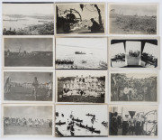 HMAS MELBOURNE: Collection of WWI era real-photo postcards (plus a few photographs) taken by crew members, mostly whilst the HMAS Melbourne was deployed in the Caribbean, many are annotated and dated on the reverse, stating where the images were taken and - 4