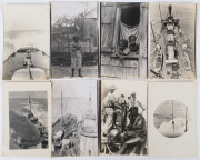 HMAS MELBOURNE: Collection of WWI era real-photo postcards (plus a few photographs) taken by crew members, mostly whilst the HMAS Melbourne was deployed in the Caribbean, many are annotated and dated on the reverse, stating where the images were taken and - 5