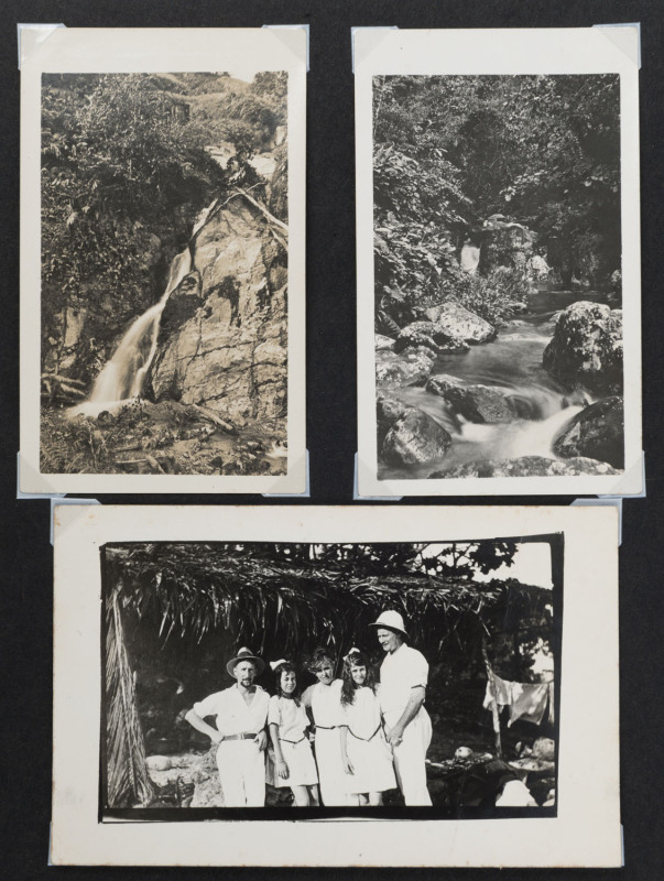 WEST AFRICA: c.1920s group of photographs & postcards various topics including mining scenes, shipping, native groups & village scenes (70+)